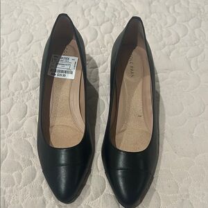 Cole Haan Black Leather Heels
